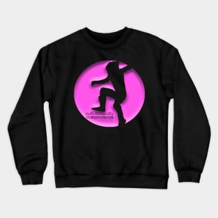 Curb Stomp- Pink Crewneck Sweatshirt